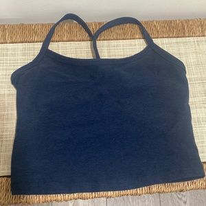 Brand new beyond yoga top. Size small. Navy
